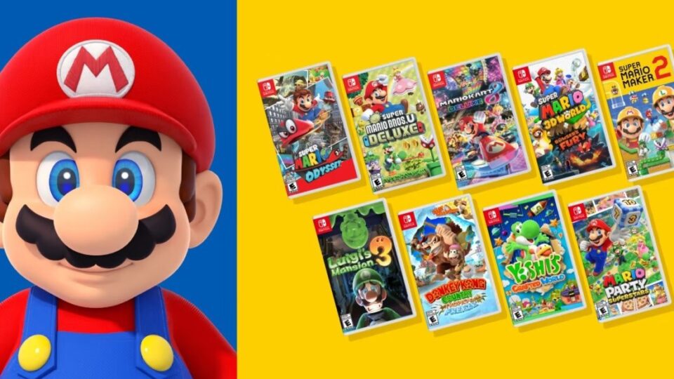 Mario Day 2026: grandes descuentos en juegos de Nintendo Switch con rebajas de hasta 90%