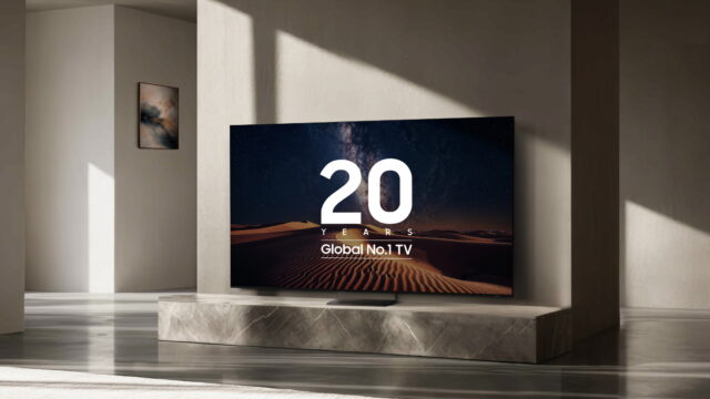 Samsung cumple 20 años como la marca de televisores más vendida del mundo