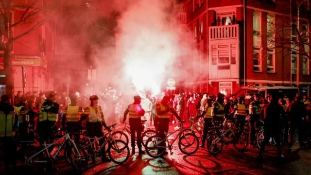 Noche de furia en Europa: graves incidentes en las principales ciudades de Países Bajos tras la eliminación ante Marruecos